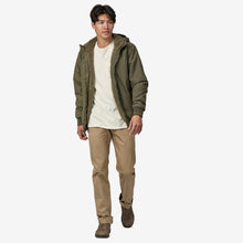 Carica l'immagine nel visualizzatore di Gallery, Patagonia Men's Lined Isthmus Hoody Giacca Uomo con cappuccio Basin Green
