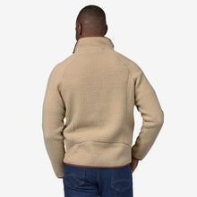 Carica l'immagine nel visualizzatore di Gallery, Patagonia Men's Retro Pile Fleece Jacket Fleece Uomo El Cap Khaki w/Sisu Brown