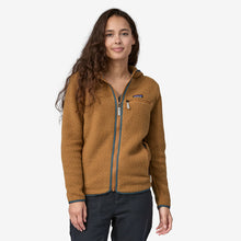 Carica l'immagine nel visualizzatore di Gallery, Patagonia Women's Retro Pile Fleece Hoody orsetto Brown