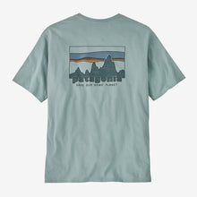 Carica l'immagine nel visualizzatore di Gallery, Patagonia Men's '73 Skyline Organic T-Shirt uomo Thermal Blue