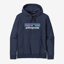 Carica l'immagine nel visualizzatore di Gallery, Patagonia Felpa con cappuccio P-6 Logo Uprisal Hoody New Navy