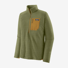 Carica l'immagine nel visualizzatore di Gallery, Patagonia Men's R1® Air Zip-Neck pile uomo mezza zip Buckhorn Green