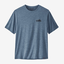 Carica l'immagine nel visualizzatore di Gallery, Patagonia Men's Capilene® Cool Daily Graphic Shirt tecnica da uomo '73 Skyline: Utility Blue X-Dye