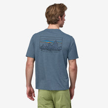 Carica l'immagine nel visualizzatore di Gallery, Patagonia Men's Capilene® Cool Daily Graphic Shirt tecnica da uomo '73 Skyline: Utility Blue X-Dye