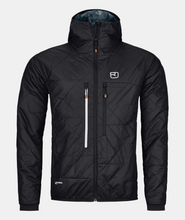 Carica l'immagine nel visualizzatore di Gallery, ORTOVOX SWISSWOOL PIZ BOÈ JACKET Uomo Giacca isolante leggera e traspirante con Swisswool black raven