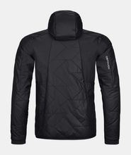 Carica l'immagine nel visualizzatore di Gallery, ORTOVOX SWISSWOOL PIZ BOÈ JACKET Uomo Giacca isolante leggera e traspirante con Swisswool black raven