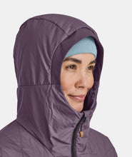 Carica l'immagine nel visualizzatore di Gallery, ORTOVOX SWISSWOOL PIZ BOÈ JACKET Giacca donna isolante leggera e traspirante con Swisswool black raven