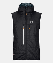 Carica l'immagine nel visualizzatore di Gallery, ORTOVOX SWISSWOOL PIZ BOÈ VEST uomo Gilet isolante leggero e traspirante con Swisswool black raven