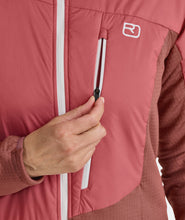Carica l'immagine nel visualizzatore di Gallery, ORTOVOX WESTALPEN SWISSWOOL HYBRID JACKET GIACCA ISOLANTE Donna Colore wild rose