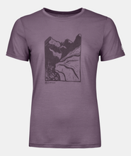 Carica l'immagine nel visualizzatore di Gallery, ORTOVOX 120 COOL TEC MTN CUT TS T-shirt Donna Colore wild berry