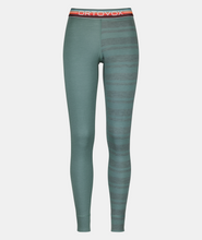 Carica l'immagine nel visualizzatore di Gallery, Ortovox 185 ROCK’N’WOOL LONG PANTS PANTALONE INTIMO LUNGO da donna arctic grey