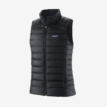Carica l'immagine nel visualizzatore di Gallery, Patagonia Women's Down Sweater Vest Gilet trapuntato da donna Black Nero