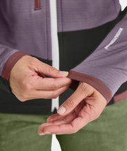Carica l'immagine nel visualizzatore di Gallery, ORTOVOX FLEECE RIB JACKET Donna GIACCHE IN PILE Colore dark arctic grey