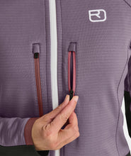Carica l'immagine nel visualizzatore di Gallery, ORTOVOX FLEECE RIB JACKET Donna GIACCHE IN PILE Colore dark arctic grey