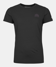 Carica l'immagine nel visualizzatore di Gallery, ORTOVOX 120 COOL TEC MTN STRIPE TS T-shirt Donna Colore black raven