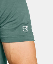 Carica l'immagine nel visualizzatore di Gallery, ORTOVOX 120 COOL TEC MTN DUO TS Uomo T-SHIRTS MERINO Colore arctic grey
