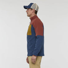 Carica l'immagine nel visualizzatore di Gallery, COTOPAXI Abrazo Fleece Full-Zip Jacket Man col. Nutmeg and Deep Sea