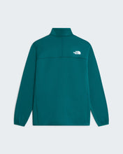 Carica l'immagine nel visualizzatore di Gallery, THE NORTH FACE Pile Crest con cerniera integrale da uomo art. NF0A897C col. Pacific Teal-TNF Black
