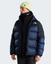 Carica l'immagine nel visualizzatore di Gallery, THE NORTH FACE Giacca in piumino Diablo 2.0 con cappuccio da uomo art. NF0A8992 col. Estate Blue Black Heather-TNF Black-Recycled Downlack Heather-TNF Black-Recycled Down (Copia)