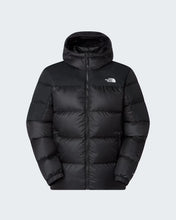 Carica l'immagine nel visualizzatore di Gallery, THE NORTH FACE Giacca in piumino Diablo 2.0 con cappuccio da uomo art. NF0A8992 col. TNF Black Heather-TNF Black-Recycled Down