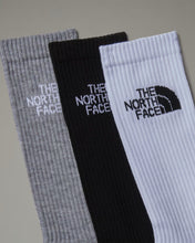 Carica l'immagine nel visualizzatore di Gallery, THE NORTH FACE Calze Multi Sport Cushion Crew art. NF0A882H col. Black Assorted
