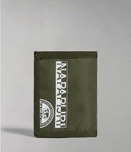 Carica l'immagine nel visualizzatore di Gallery, Napapijri Portafoglio Wallet 5 Happy - Verde Militare