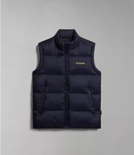 Carica l'immagine nel visualizzatore di Gallery, Napapijri A-SUOMI - Smanicato Gilet trapuntato uomo - Blu Marine