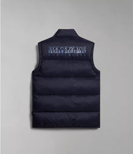 Carica l'immagine nel visualizzatore di Gallery, Napapijri A-SUOMI - Smanicato Gilet trapuntato uomo - Blu Marine