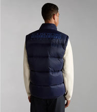 Carica l'immagine nel visualizzatore di Gallery, Napapijri A-SUOMI - Smanicato Gilet trapuntato uomo - Blu Marine