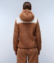 Carica l'immagine nel visualizzatore di Gallery, NAPAPIJRI Felpa in Pile con Cappuccio e Zip mod. YUPIK OG H W cod. NP0A4I54MH2 col. CB MH2