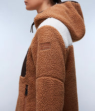 Carica l'immagine nel visualizzatore di Gallery, NAPAPIJRI Felpa in Pile con Cappuccio e Zip mod. YUPIK OG H W cod. NP0A4I54MH2 col. CB MH2