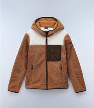 Carica l'immagine nel visualizzatore di Gallery, NAPAPIJRI Felpa in Pile con Cappuccio e Zip mod. YUPIK OG H W cod. NP0A4I54MH2 col. CB MH2