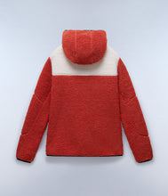 Carica l'immagine nel visualizzatore di Gallery, NAPAPIJRI Felpa in Pile con Cappuccio e Zip mod. YUPIK OG H W cod. NP0A4I54MH2 col. CB MM4