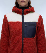 Carica l'immagine nel visualizzatore di Gallery, NAPAPIJRI Felpa in Pile con Cappuccio e Zip mod. YUPIK OG H W cod. NP0A4I54MH2 col. CB MM4