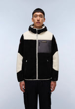 Carica l'immagine nel visualizzatore di Gallery, NAPAPIJRI Felpa in Pile con Cappuccio e Zip mod. YUPIK FZH 3 col. CB MCB