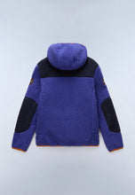 Carica l'immagine nel visualizzatore di Gallery, NAPAPIJRI Felpa in Pile con Cappuccio e Zip mod. YUPIK FZH 3 col. CB MCC