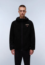 Carica l'immagine nel visualizzatore di Gallery, NAPAPIJRI Felpa in Pile con Cappuccio e Zip mod. T-TYNIK FZH art. NP0A4IA80411 col. BLACK