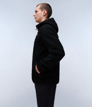 Carica l'immagine nel visualizzatore di Gallery, NAPAPIJRI Felpa in Pile con Cappuccio e Zip mod. T-TYNIK FZH art. NP0A4IA80411 col. BLACK