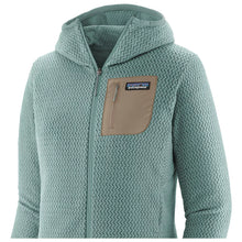 Carica l'immagine nel visualizzatore di Gallery, Patagonia Women's R1® Air Full-Zip Hoody Fleece Donna Thermal Blue