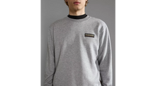Carica l'immagine nel visualizzatore di Gallery, Napapijri Felpa uomo Girocollo B-Iaato C - Hoodie Grigio Melange Medio