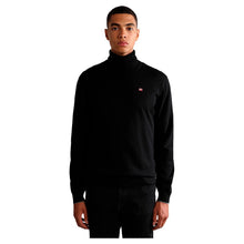 Carica l'immagine nel visualizzatore di Gallery, Napapijri Maglione a dolcevita da uomo Damavand T 1 Black Nero