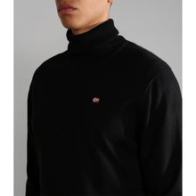 Carica l'immagine nel visualizzatore di Gallery, Napapijri Maglione a dolcevita da uomo Damavand T 1 Black Nero