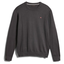 Carica l'immagine nel visualizzatore di Gallery, Napapijri Maglione in cotone girocollo Uomo Droz 4 Dark Grey