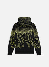 Carica l'immagine nel visualizzatore di Gallery, Octopus Flowing Hoodie Sweatshirts Felpa Cappuccio unisex Black
