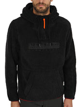 Carica l'immagine nel visualizzatore di Gallery, Napapijri Teide Hood Felpa Con Cappuccio Uomo Black
