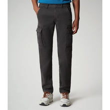 Carica l'immagine nel visualizzatore di Gallery, Napapijri pantaloni cargo Moto 3 tasconato uomo Grigio Dark Grey Solid