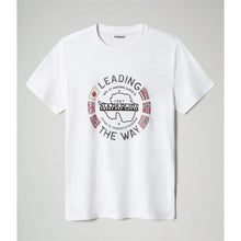 Carica l'immagine nel visualizzatore di Gallery, Napapijri T-shirt a manica corta Salya Bianca White