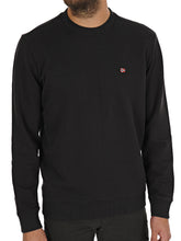 Carica l'immagine nel visualizzatore di Gallery, Napapijri felpa uomo girocollo Balis Crew Nero Black