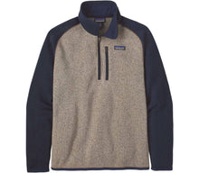 Carica l'immagine nel visualizzatore di Gallery, Patagonia Men's Better Sweater™ 1/4-Zip Fleece Felpa Uomo mezza zip Oar Tan