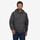 Carica l'immagine nel visualizzatore di Gallery, Patagonia Men's Lined Isthmus Hoody Giacca Uomo con cappuccio Ink Black Grigio Asfalto